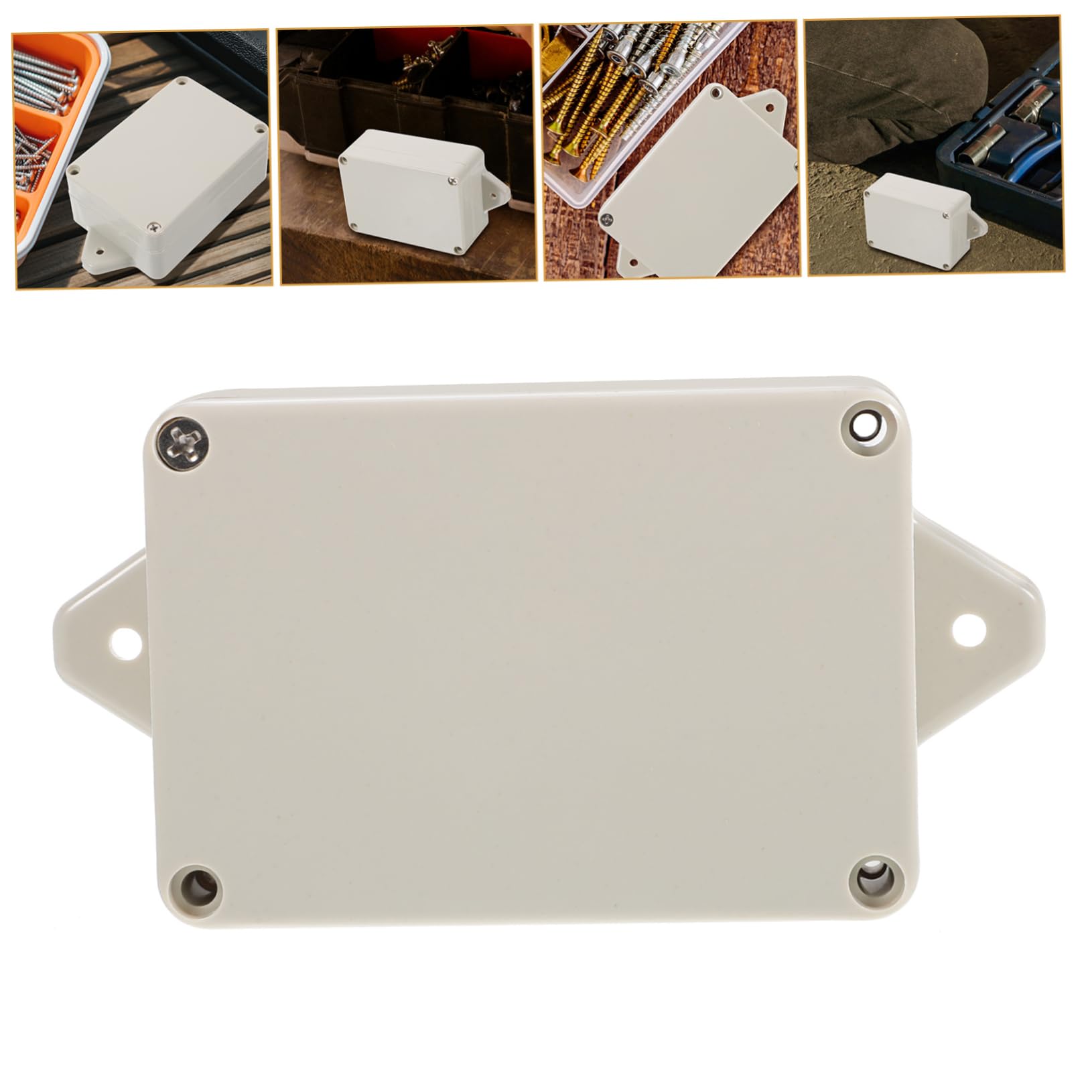 OSALADI 10pièces Boîte De Jonction Étanche Plastique Pour Circuits Électriques Extérieurs Boîtier De Pour Électroniques Dimensions