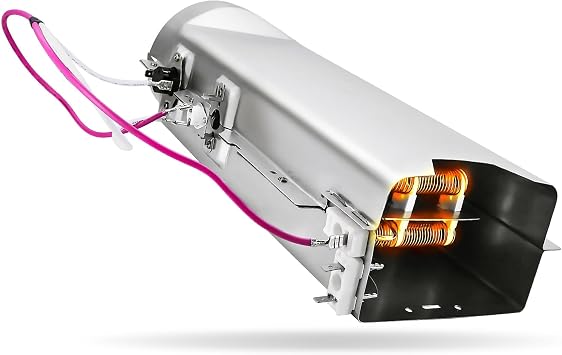 DLE5977S DLE7177RM DLE2516W Dryer Heating Element Assembly Fit For LG Model | DLE0332W DLEX7177RM DLE2514W, DLE8377NM DLE3777W DLE0442W, DLE3733U DLE5932W DLE2532W, DLEX7177WM DLE8377WM Replacement