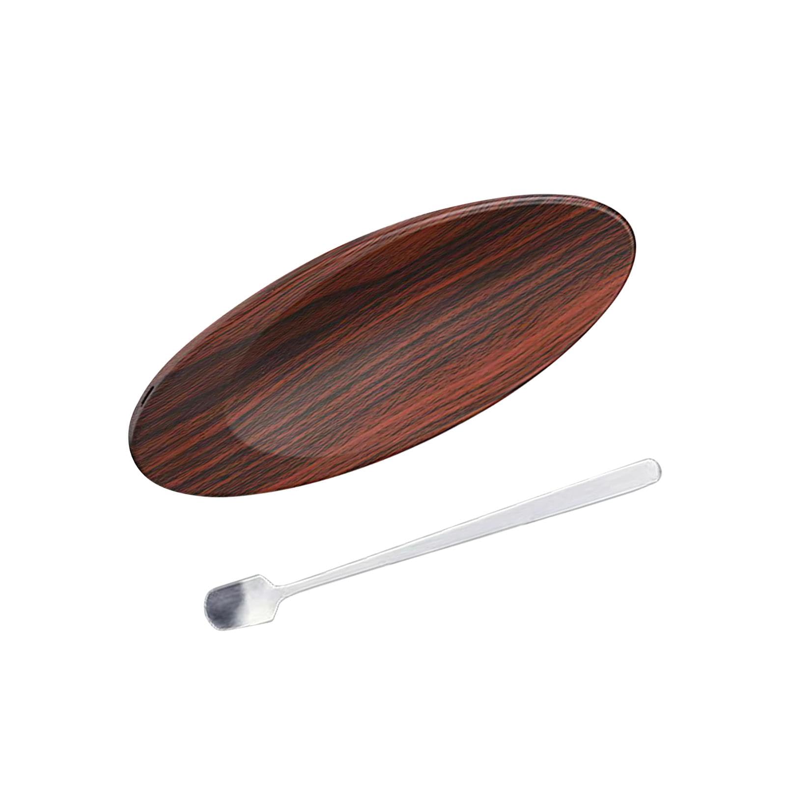 rockible Mini Báscula de 200g, Báscula de Hojas de Té, Báscula de Cocina, Báscula de Café para Té, Color Madera