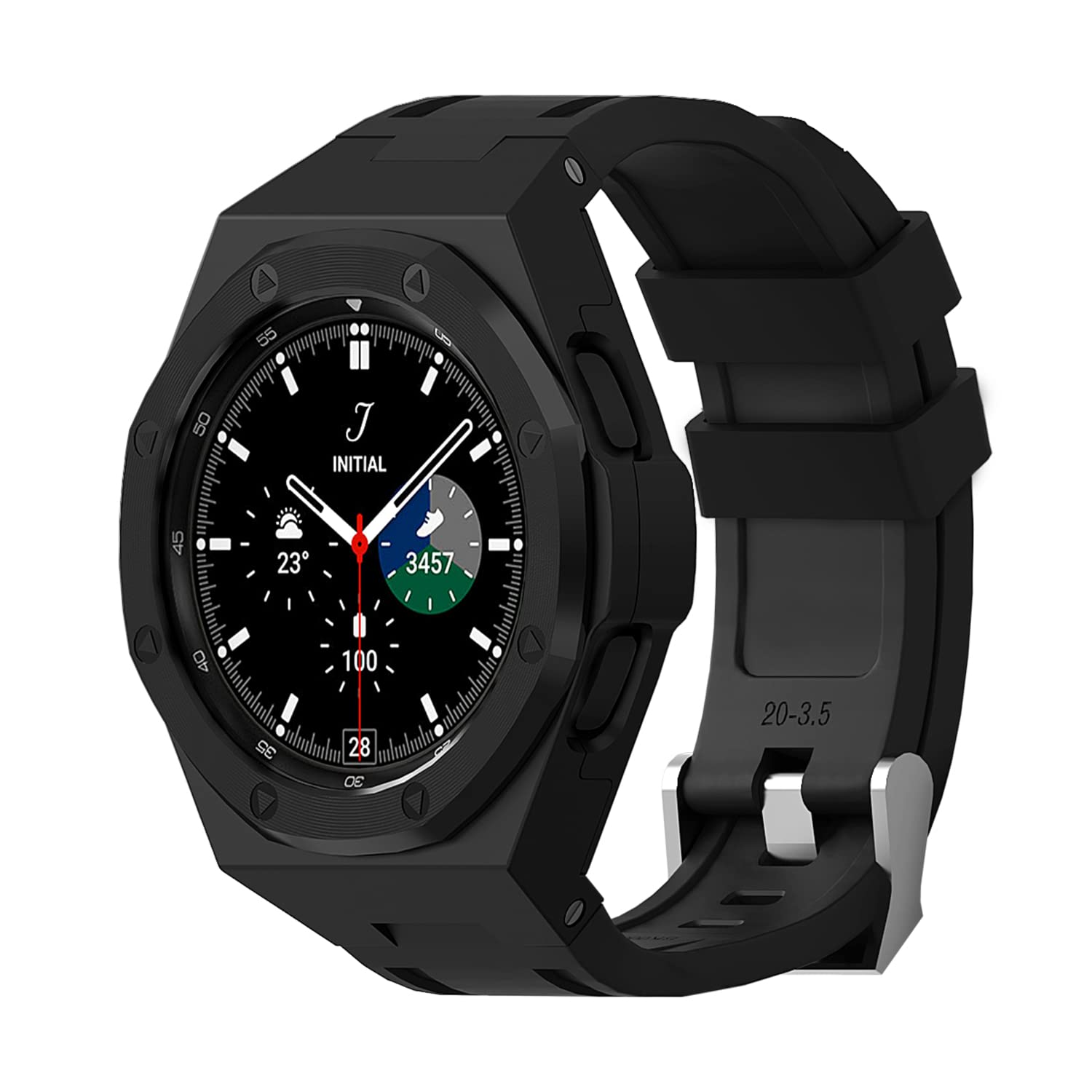 Amazon | Samsung Watch用メタルケースGalaxy Watch 4 Classic 46mm 