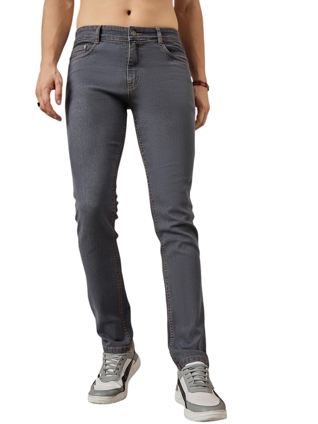 studio nexx Men's Slim Fit Jeans| Stretchable Jeans|Mid Rise Denim for Men-picture-35