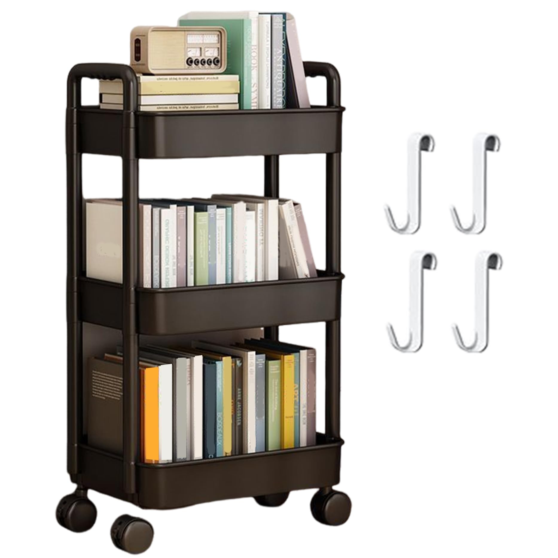 Meuble de rangement 3 niveaux pour organiser une cuisine encombrée sans espace