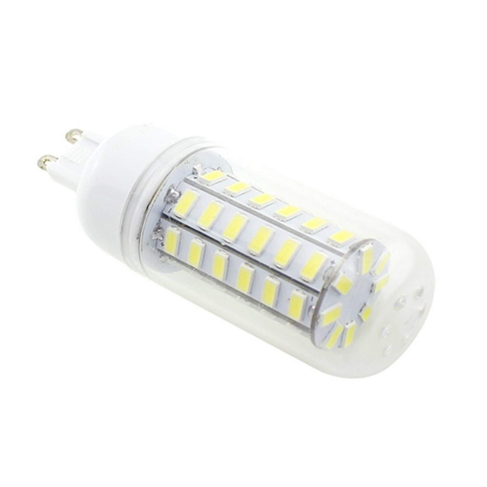 ANTYX 12V G9 Żarówka LED (10-PACK), 7W G9 BASE LED Żarówka kukurydziana, 60 W równoważny, Lampy kukurydziane LED, LED 500-550LM LED, DC10-80V (Color : Ciepły biały)