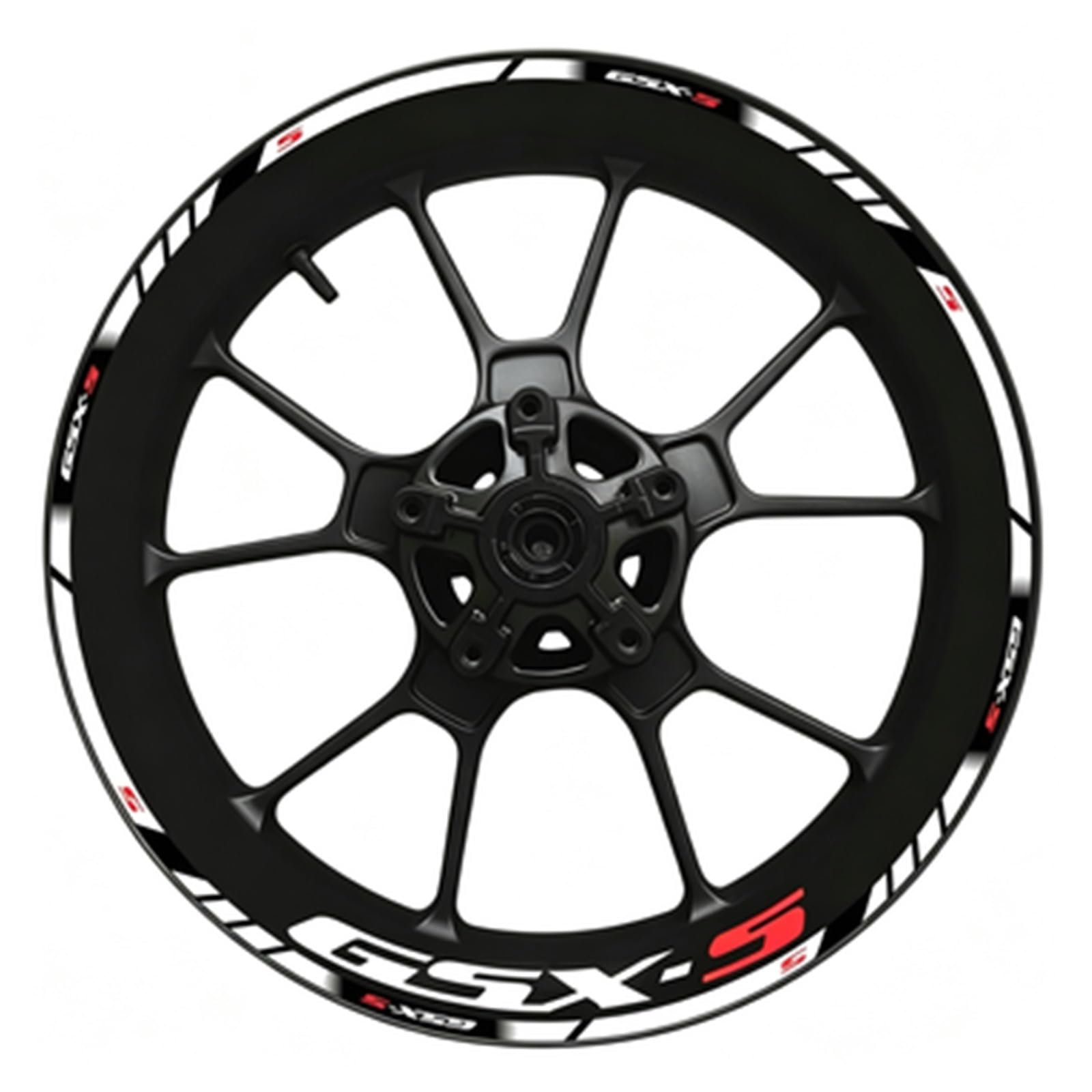Full Set for Motorcycle Gsxs Wheel Sticker Stripe Rim for Suzuki Gsx-s Gsx-s750 Gsxs1000 750 1000 600 2022(Color15)