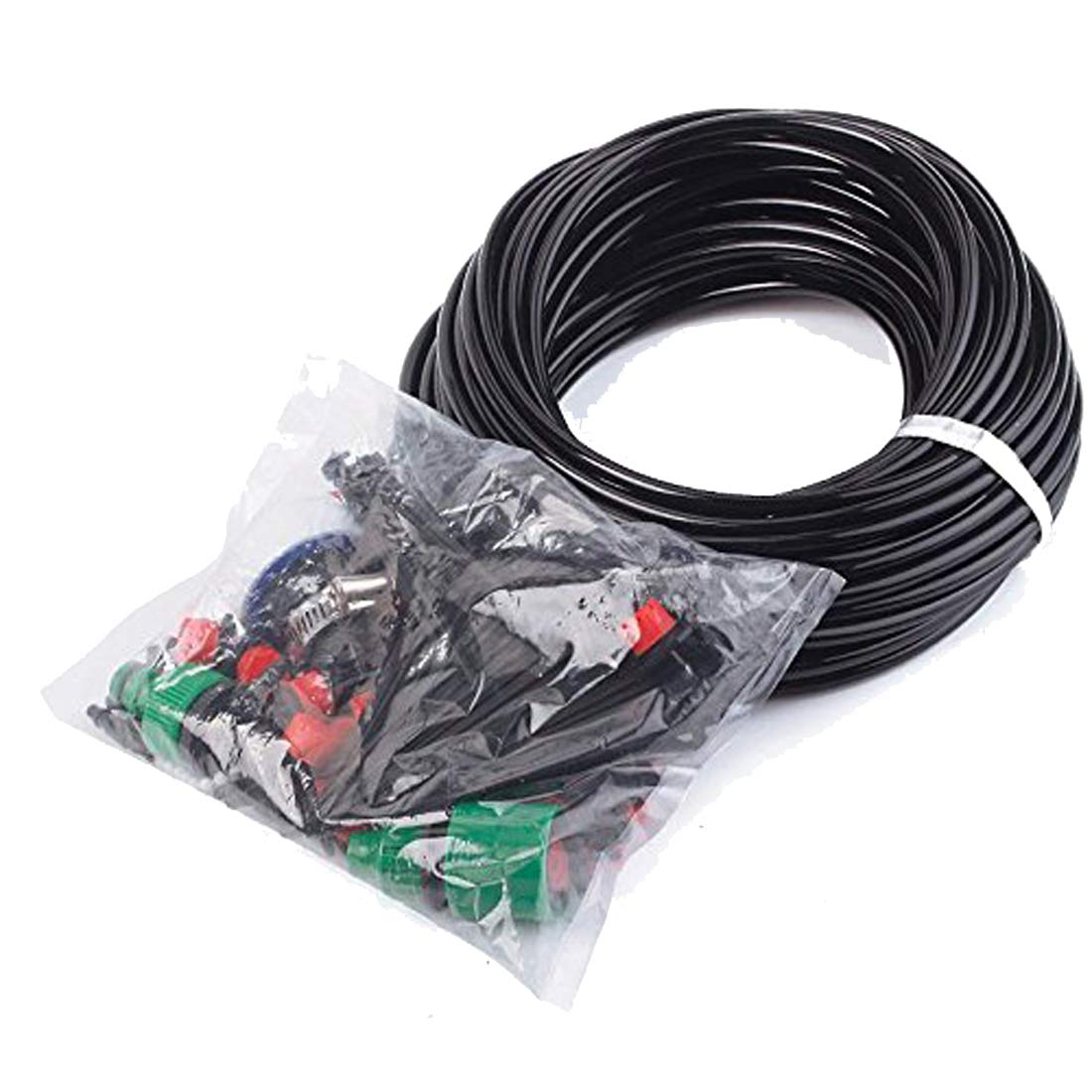 DIY Crafts Micro Drip Irrigation Kit Adjustable Nozzle Automatic Watering Kits,Garden Micro Irrigation Drip System,Plant Watering System for Patio,Greenhouse,Lawn (11 Pots, Ready to Fit Kit) 3