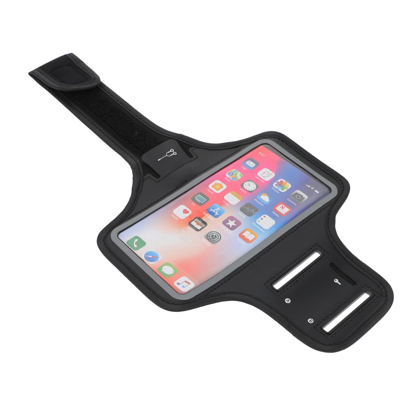 ULDIGI 1Pc Touch Screen Arm Bag for Outdoor Sports Elastic Mobile Phone Holder for Jogging Biking and Daily Activities