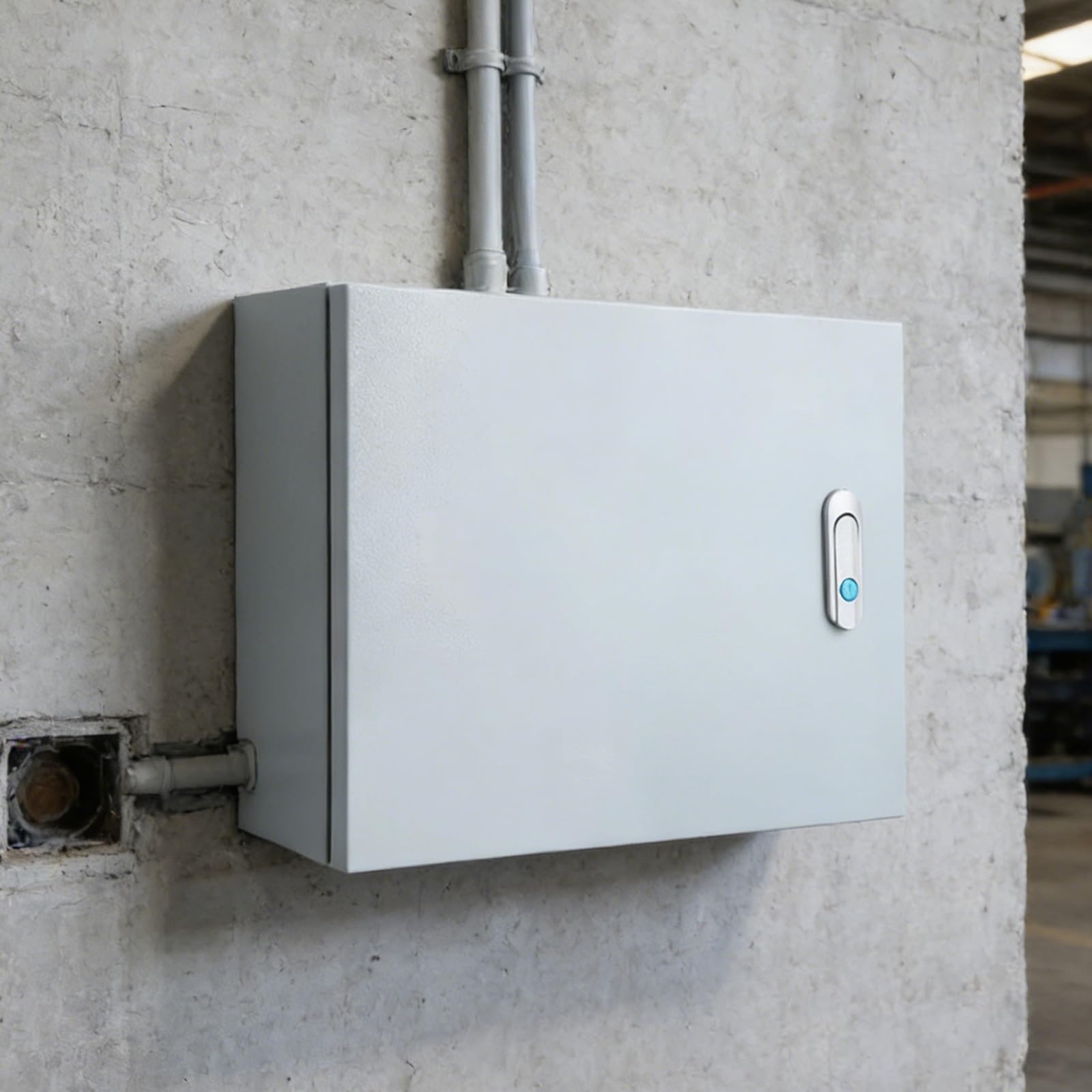 Quadro Elettrico in Acciaio Laminato a Freddo, Scatola di Distribuzione a Parete, Scatole Elettriche, Adatta per Uso Interno(50x16x40CM/20x6x16IN)