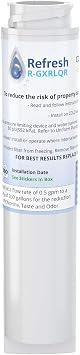 Refresh Replacement Refrigerator Water Filter for GE SmartWater GXRLQR, Kenmore 46-9914, AP3418061, WR17X11608, EFF-6023A and Aqua Fresh WF27 1 Pack