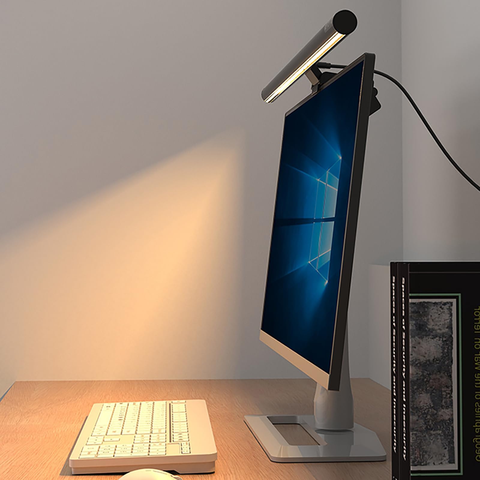 Amazon.co.jp: PCモニターLEDライト 調光無段階 高演色性 Type-C USB 