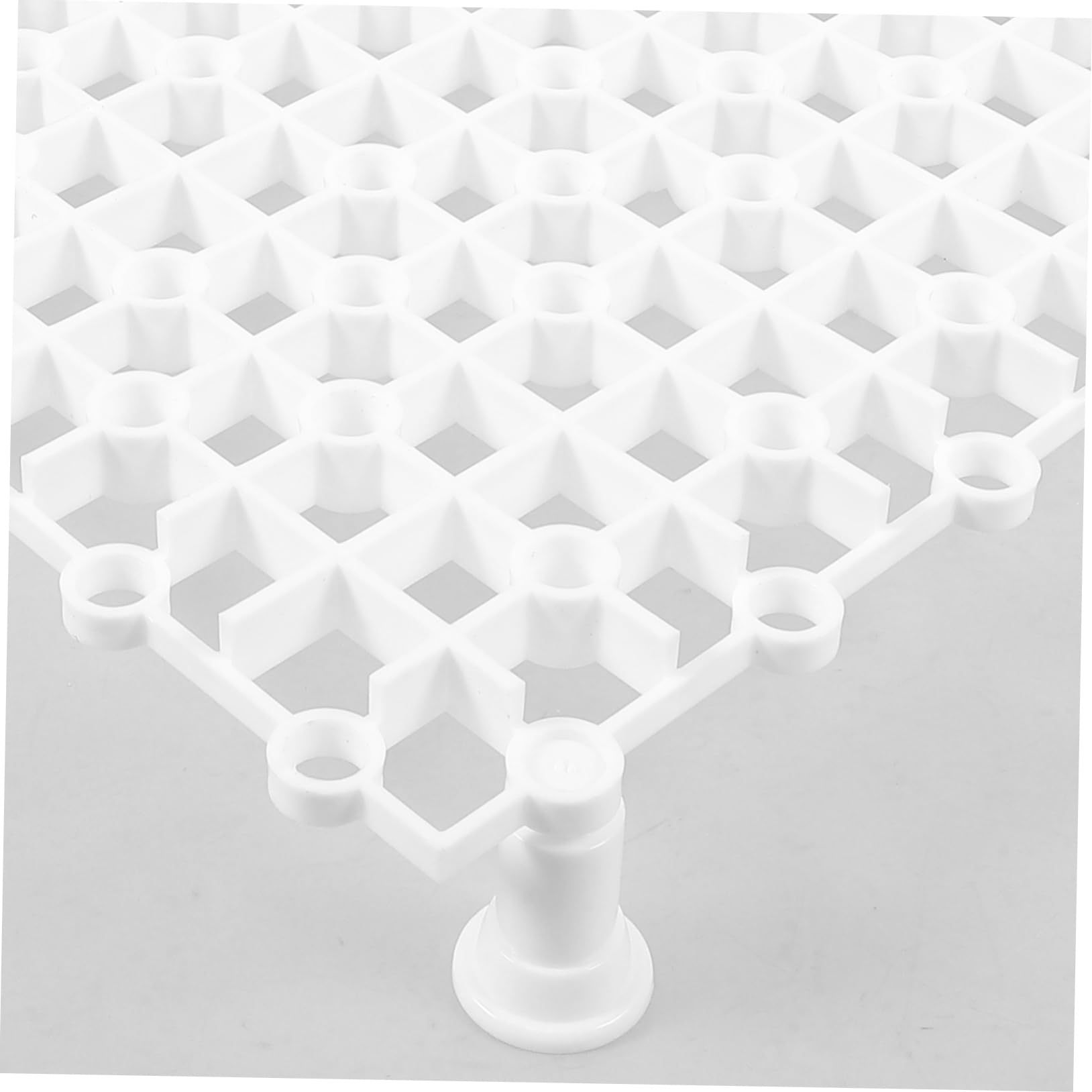 COLLBATH 4stücke Teiliges Fisch Tank Bodenfilterplatte Wiederverwendbare Aquarium-trennplatten Mit Atmungsaktivem Design Für Effektive Wasserzirkulation Und Dekoration