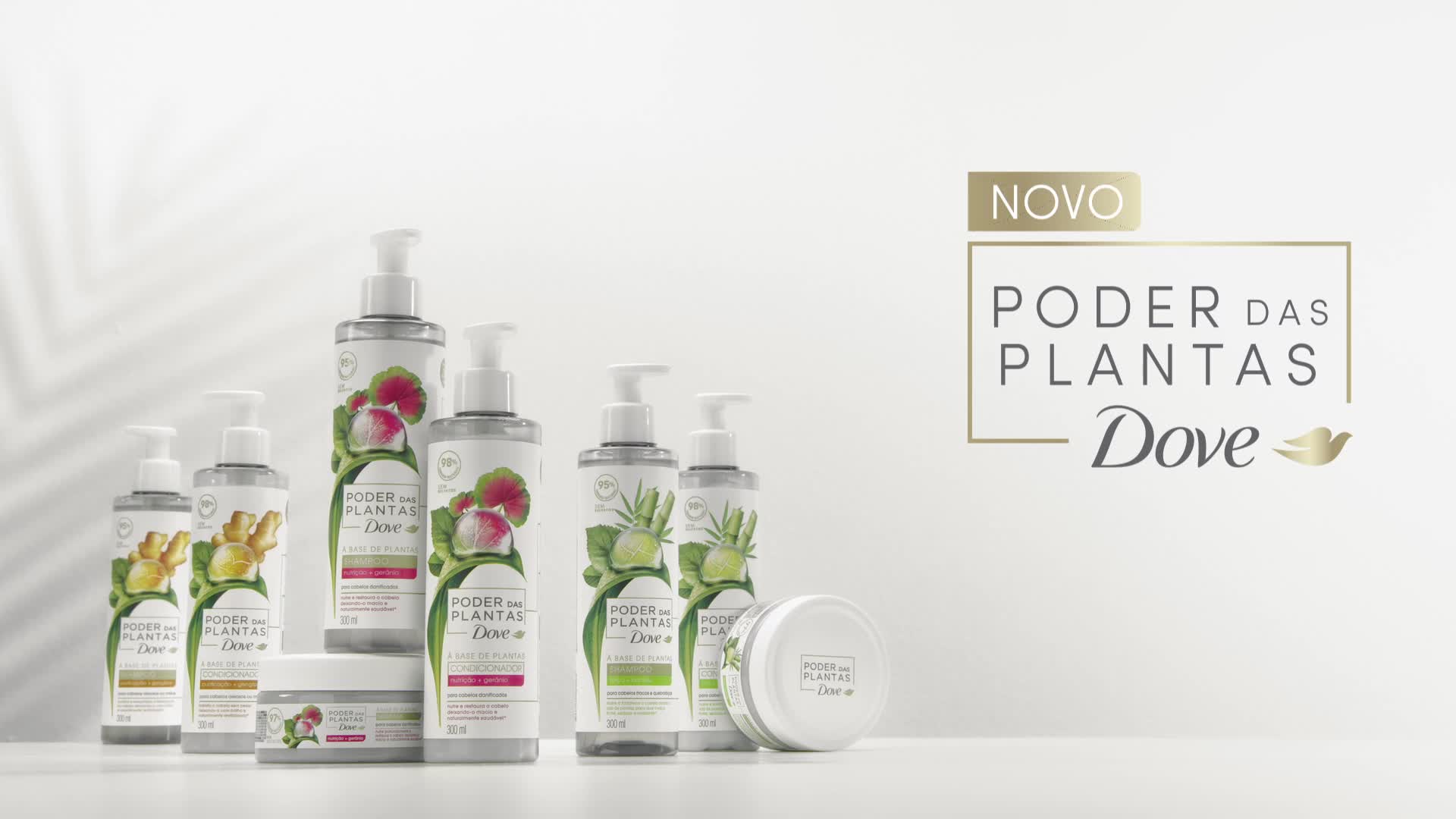 Topo 61+ imagem shampoo dove poder das plantas nutrição + gerânio 300ml
