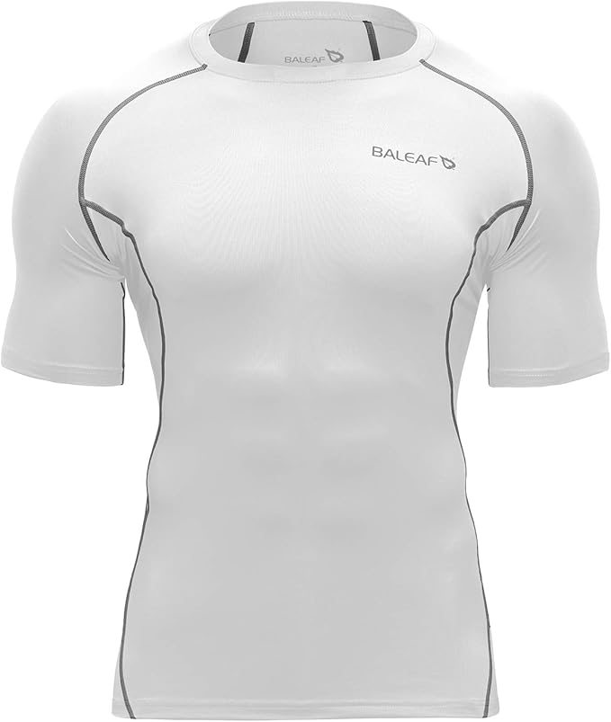Amazon バリーフ Baleaf コンプレッション スポーツシャツ メンズ 加圧シャツ 半袖 長袖 パワーストレッチ フィットネス ダイエット 吸汗速乾 アンダーウェア トップス インナー トレーニングウエア アクティブ コンプレッショントップス 通販