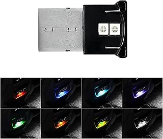 Mini 8-Color RGB USB Atmosphere Light for Laptops, Desktops & Night Lamps