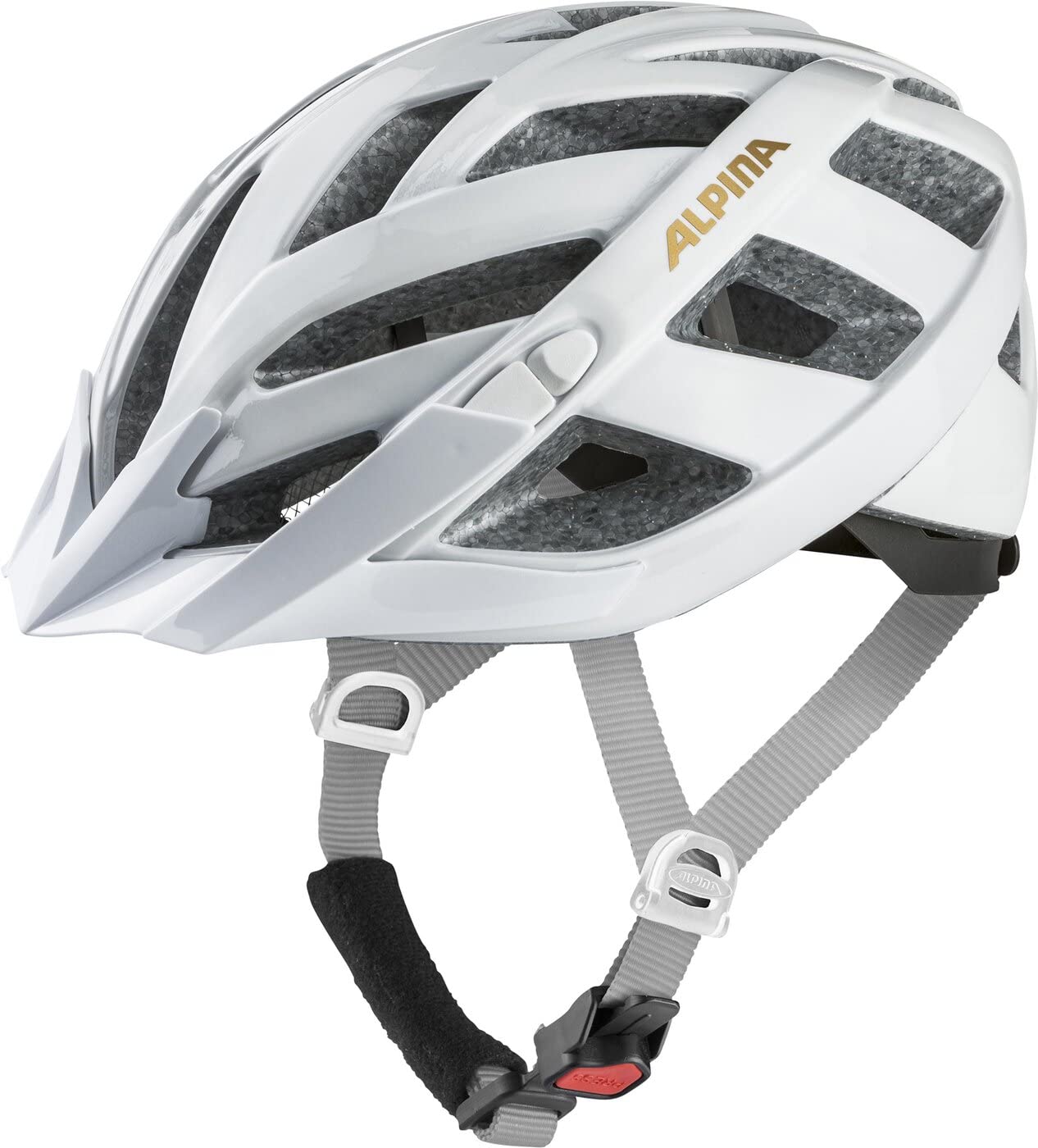 amazon fahrradhelm alpina PANOMA Classic Helm 2024 Black Gloss Sport & Freizeit Punk Ride 1 Color Options:Sage Green Giant displays