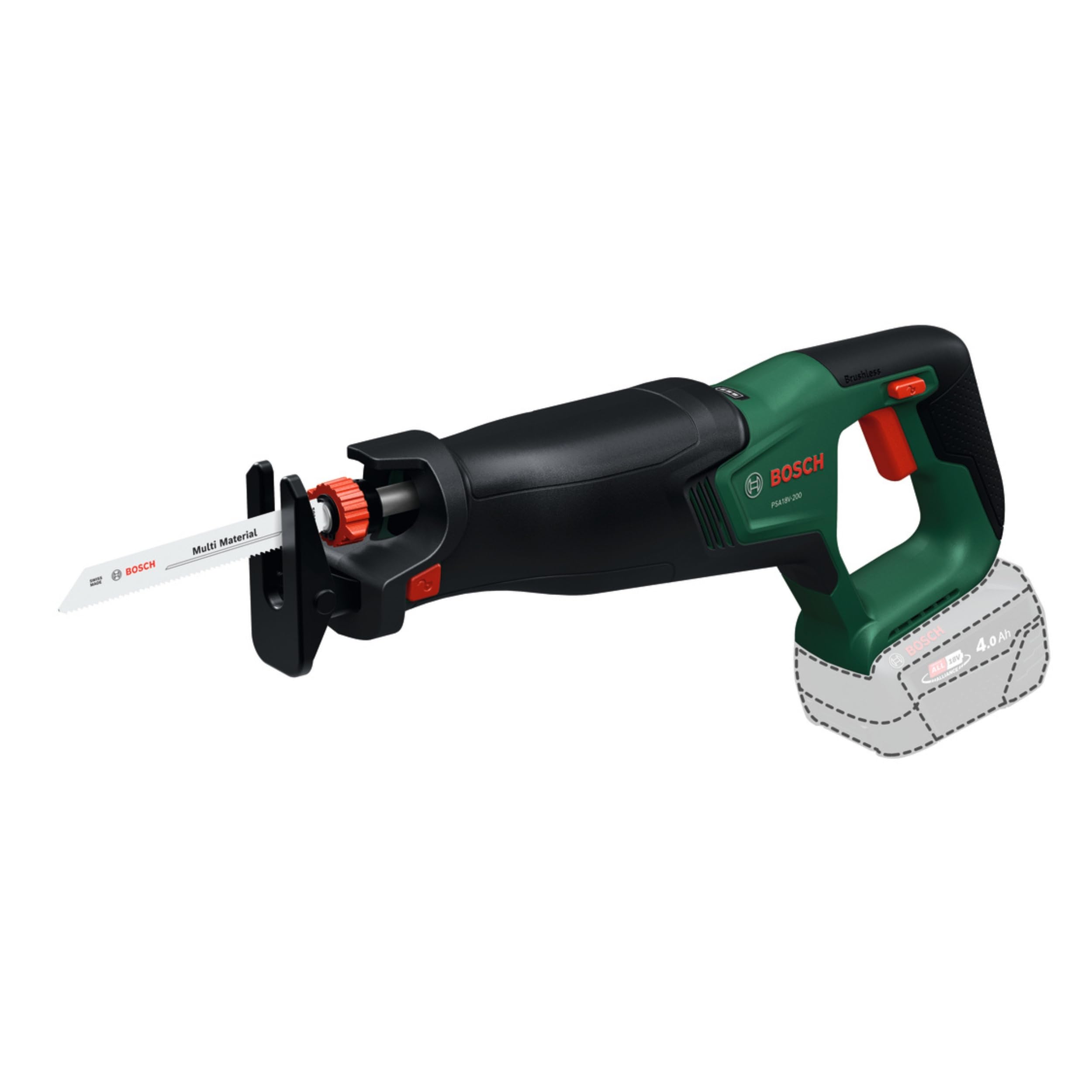 Bosch 18V System PSA18V-200 Akku-Säbelsäge (Karton)