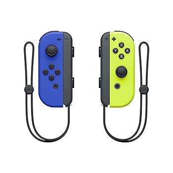 Nintendo Switch Joy-Con Pair Left Blue/Right Neon Yellow (Switch)