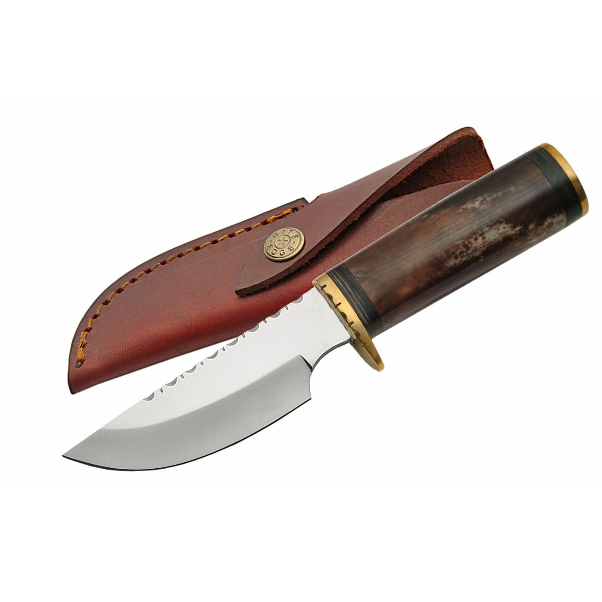 PAKISTAN pa8004br, Couteau à Lame Fixe – Adulte Unisexe, Marron, Taille Unique