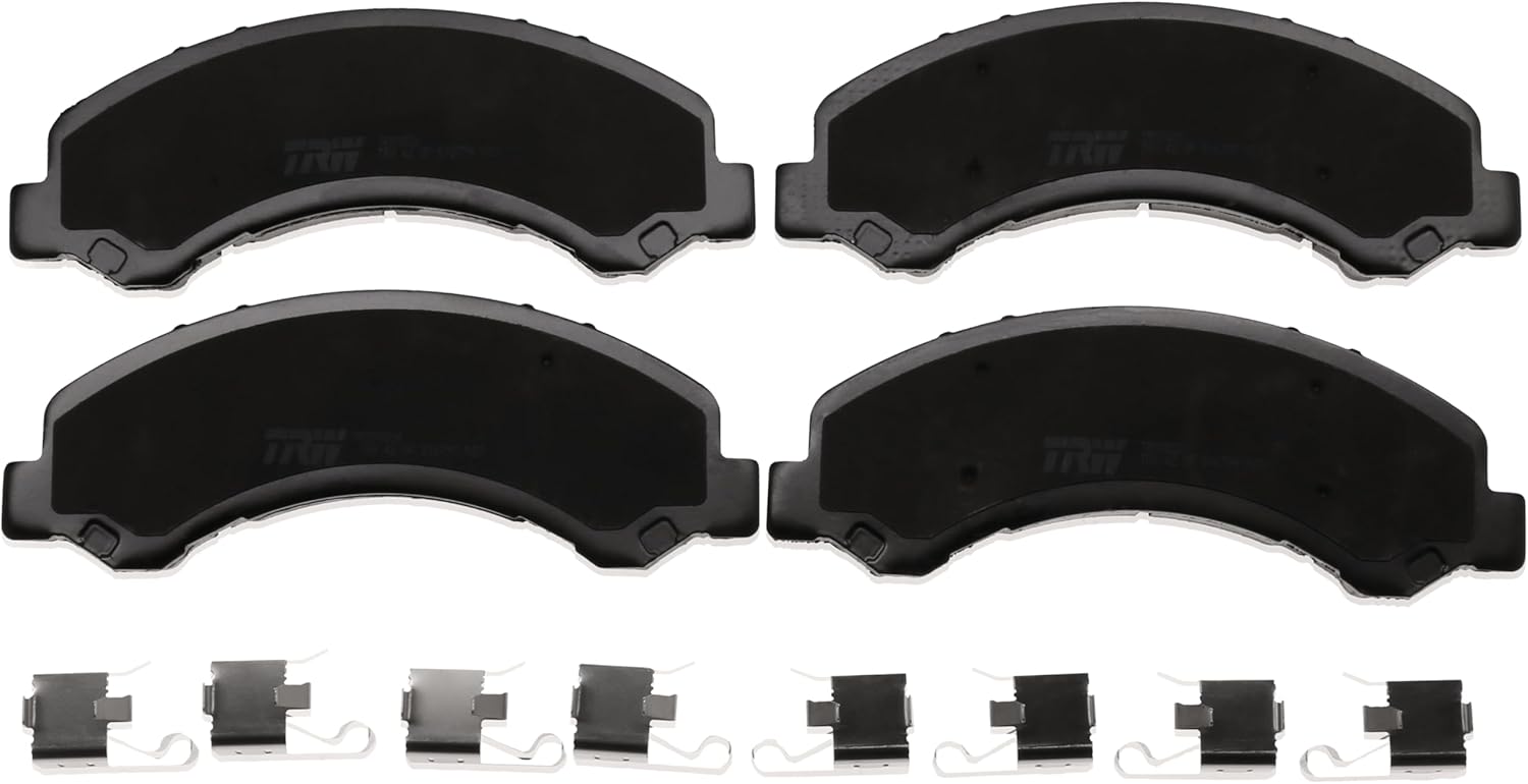 TRW Pro TRM0826 Disc Brake Pad Set For Isuzu NPR 1998-2002, Front, And Other Applications