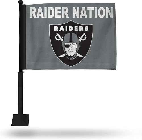 Miniatura 228 de Rico Industries NFL - Bandera de doble cara para automóvil, accesorio para auto B07NHSRDX2