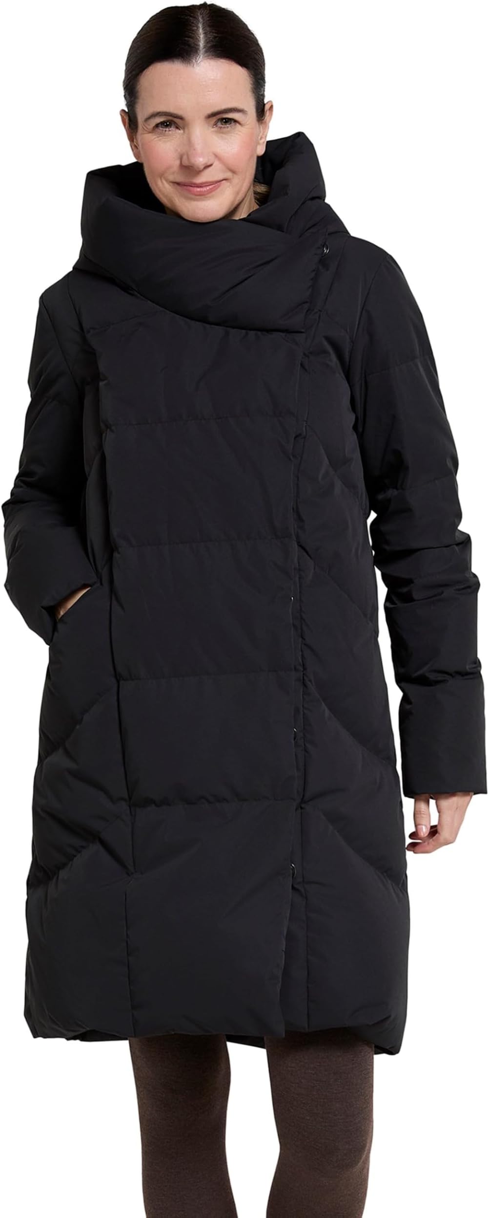 Cosy Wrap Womens Long Down Jacket