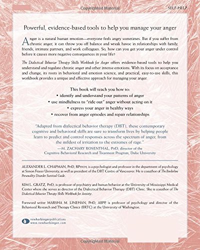 The Dialectical Behavior Therapy Skills Workbook for Anger: Using DBT Mindfulness and Emotion Regulation Skills to Manage Anger (New Harbinger Self-help Workbooks) - Image 3