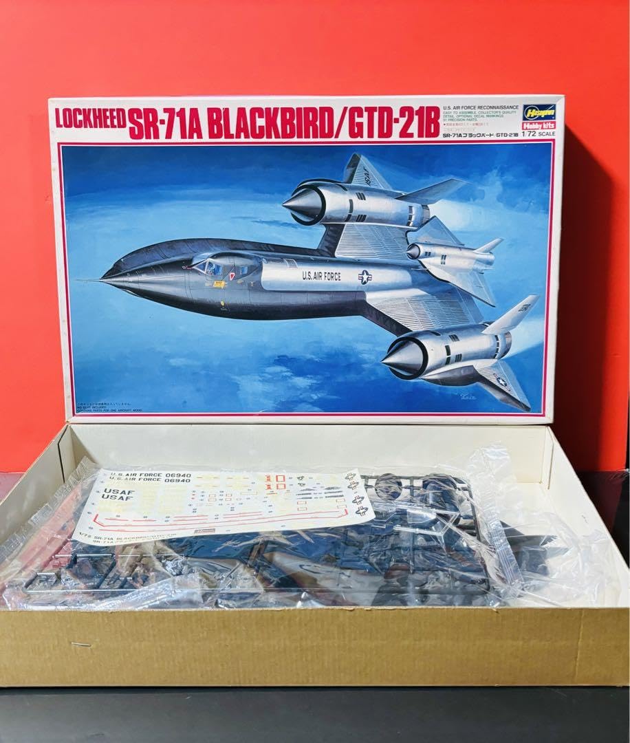 Amazon.co.jp: 1/72 SR-71A ブラックバード キングサイズ : おもちゃ