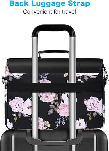 Miniatura 4 de MOSISO Bolsa de hombro para laptop compatible con MacBook Pro de 16 pulgadas 2023-2019 M2 A2780 M1 A2485 A2141/Pro 15 A1398, portátil de 15-15.6