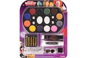 Kangaroo Halloween Kids' Vampire Makeup Kit: Paint Like a Pro with SFX Face Paint