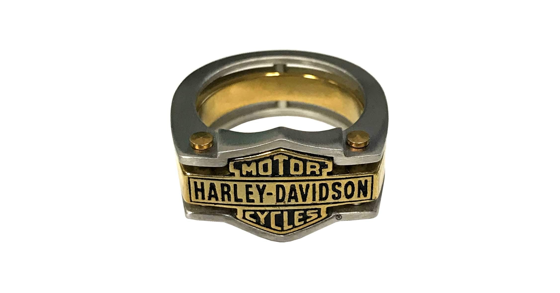 Amazon.com: Harley-Davidson Mens Industrial Brass & Steel