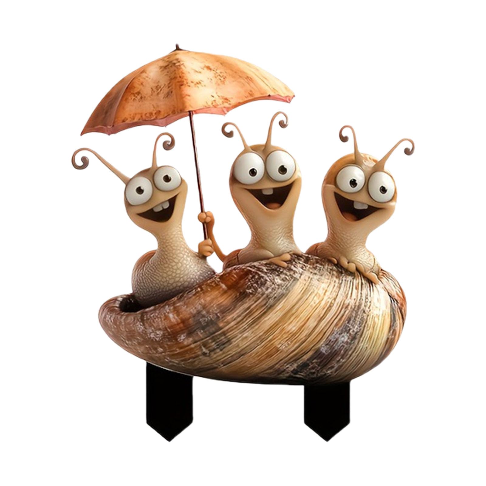 Xinsheinelry Garden Stake Decoration Snail Yard Stakes Ornament Waterproof Garden Statue for Outdoor Decoration Colorful Ornaments