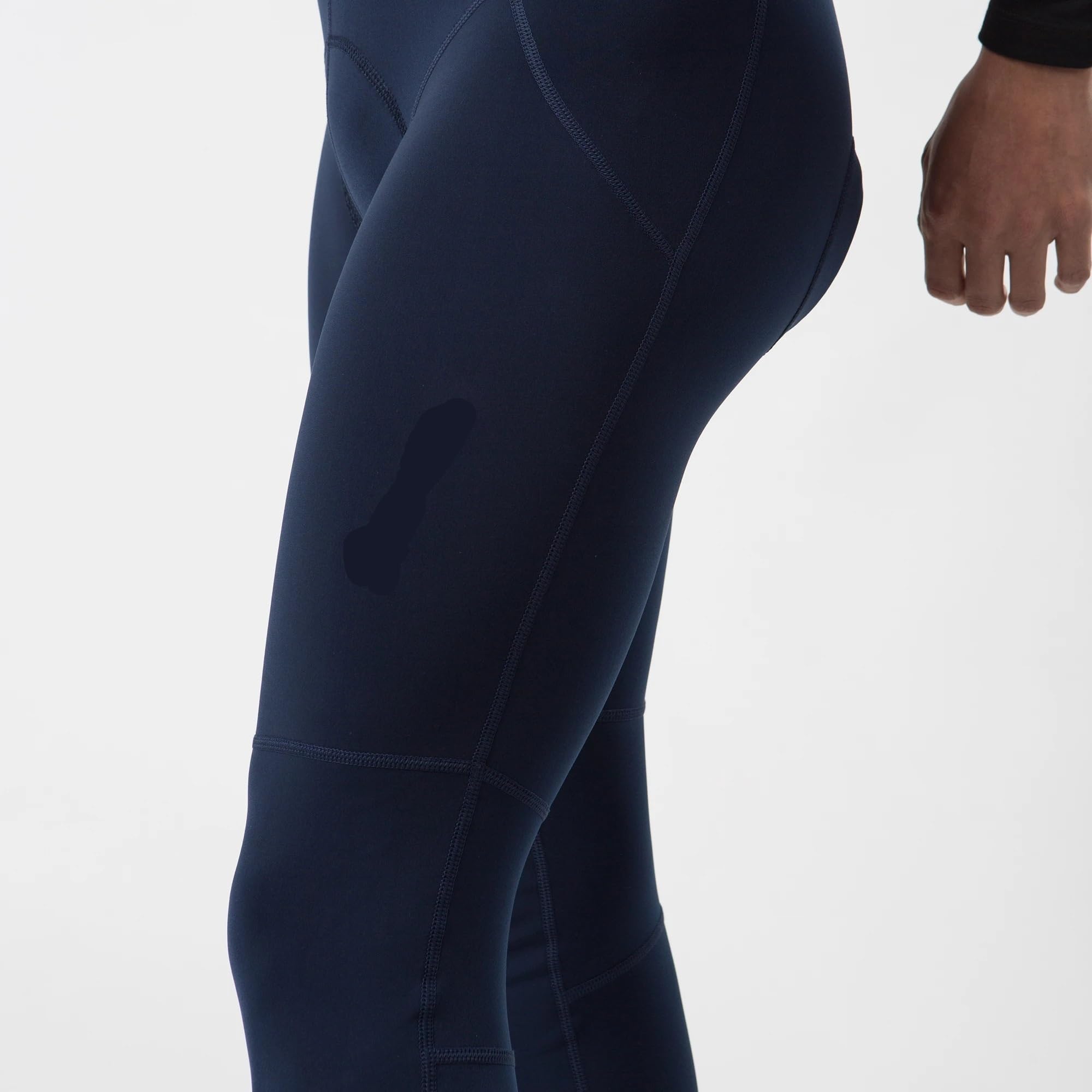 Culotte De Ciclismo con Forro Polar Mallas térmicas de Ciclismo for Entrenamiento Invierno con Tirantes for Paseos 8 a 20 Grados