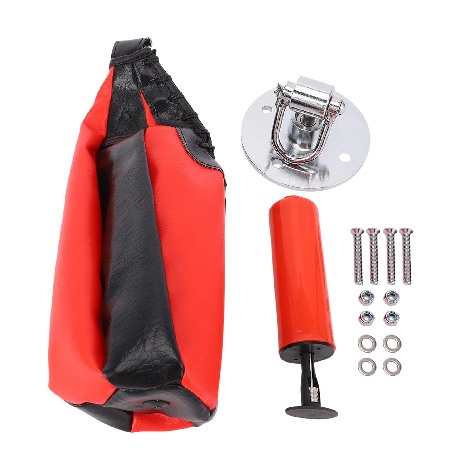 Matybobe Punching Bag in PU Leather with Rotating Hook for Heavy Duty