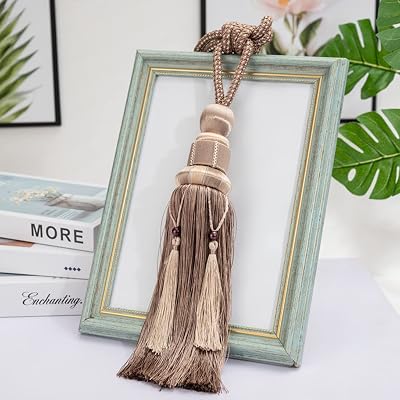 2 Pcs Curtain Tassel Tiebacks Holdbacks Ropes Tie Backs Straps Modern Home Office Decor Curtain Holder Buckles