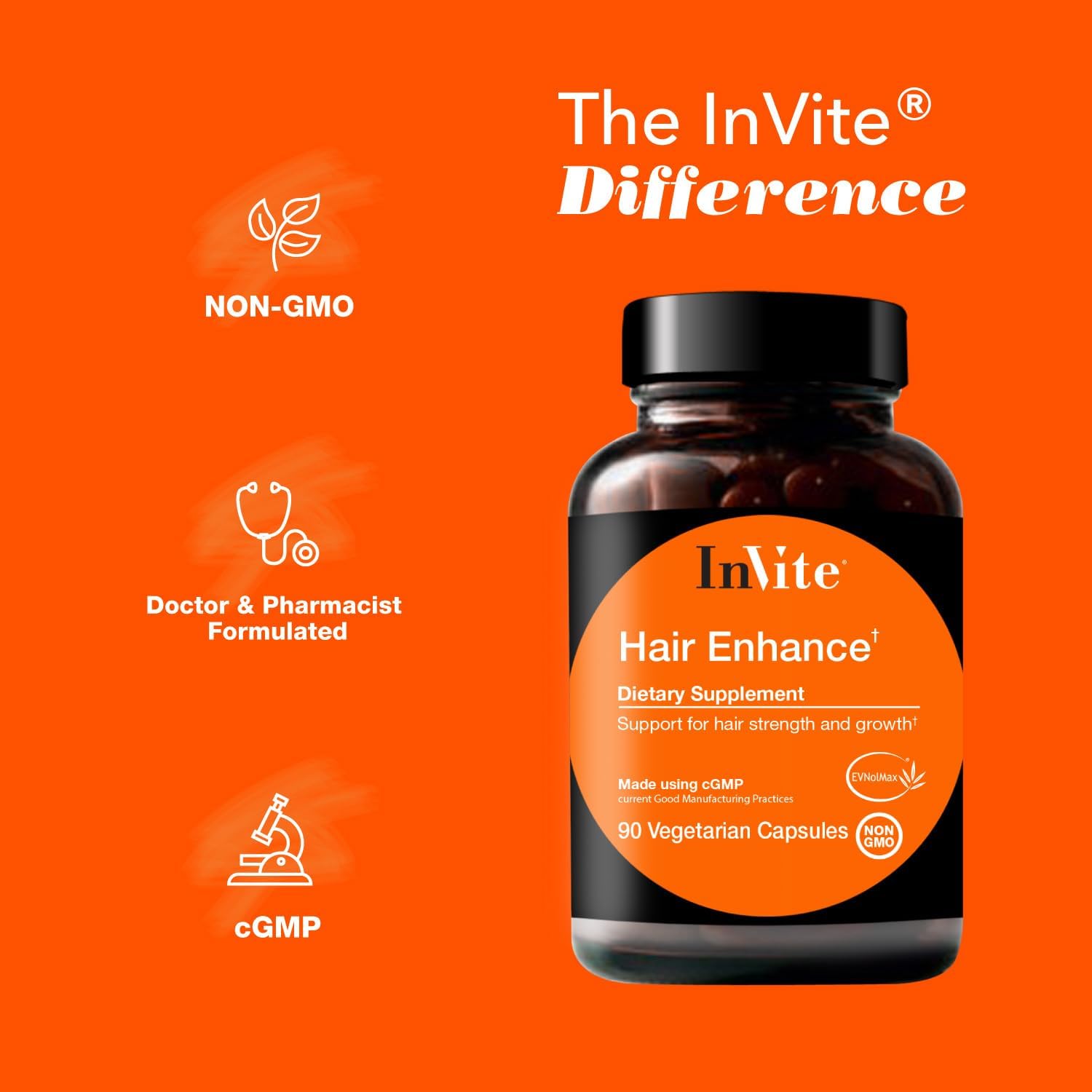 InVite Health - Hair Enhance Hx - 30 Day Supply