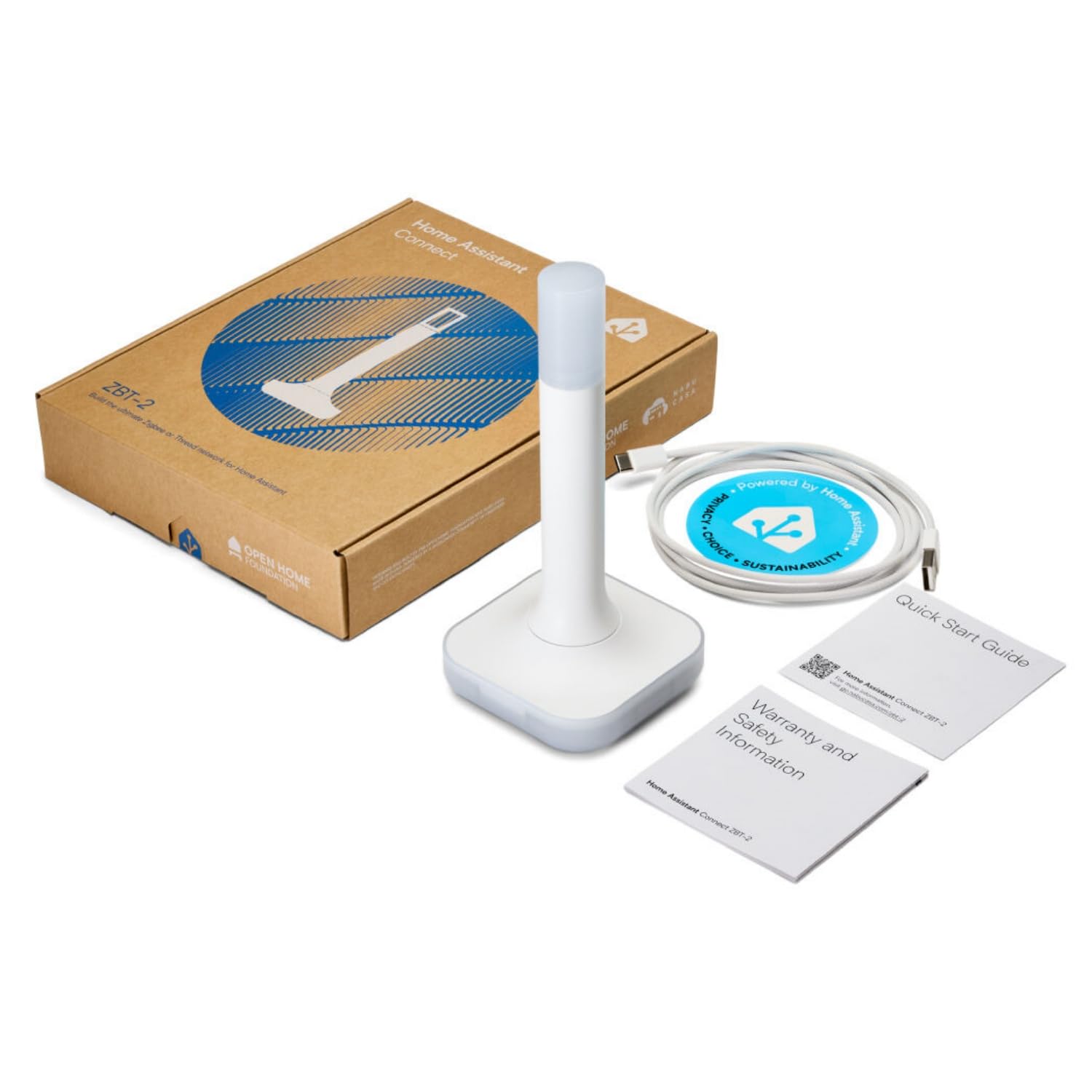 Home Assistant ZBT-2 USB Adapter Zigbee & Thread | Smart Home Automatisierung