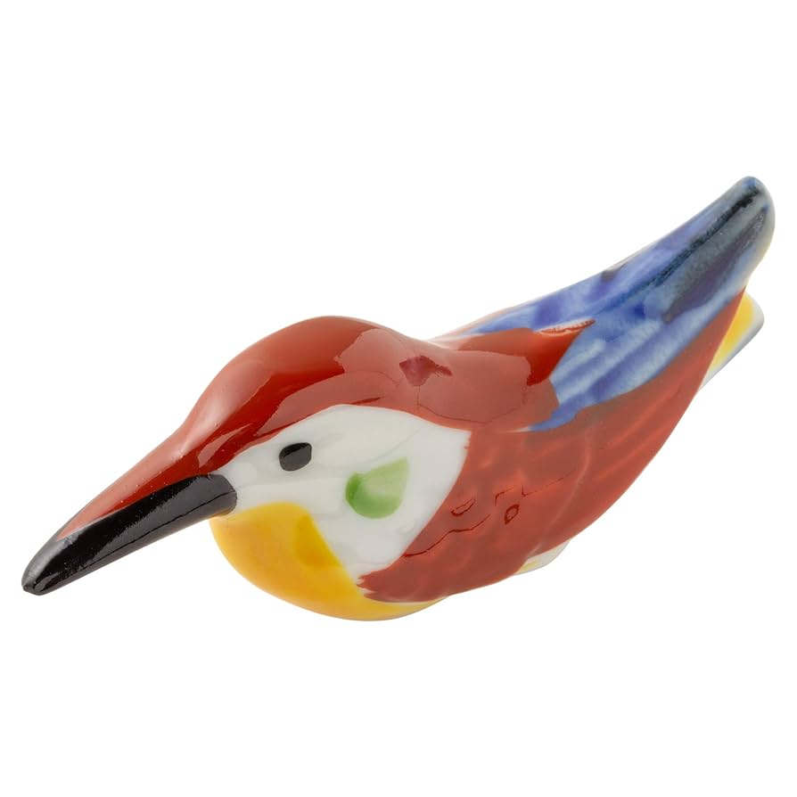 はしおき Amazon｜TAMAKI 箸置 カワセミ レッド 6.7×1.8×2.5cm 日本製 T
