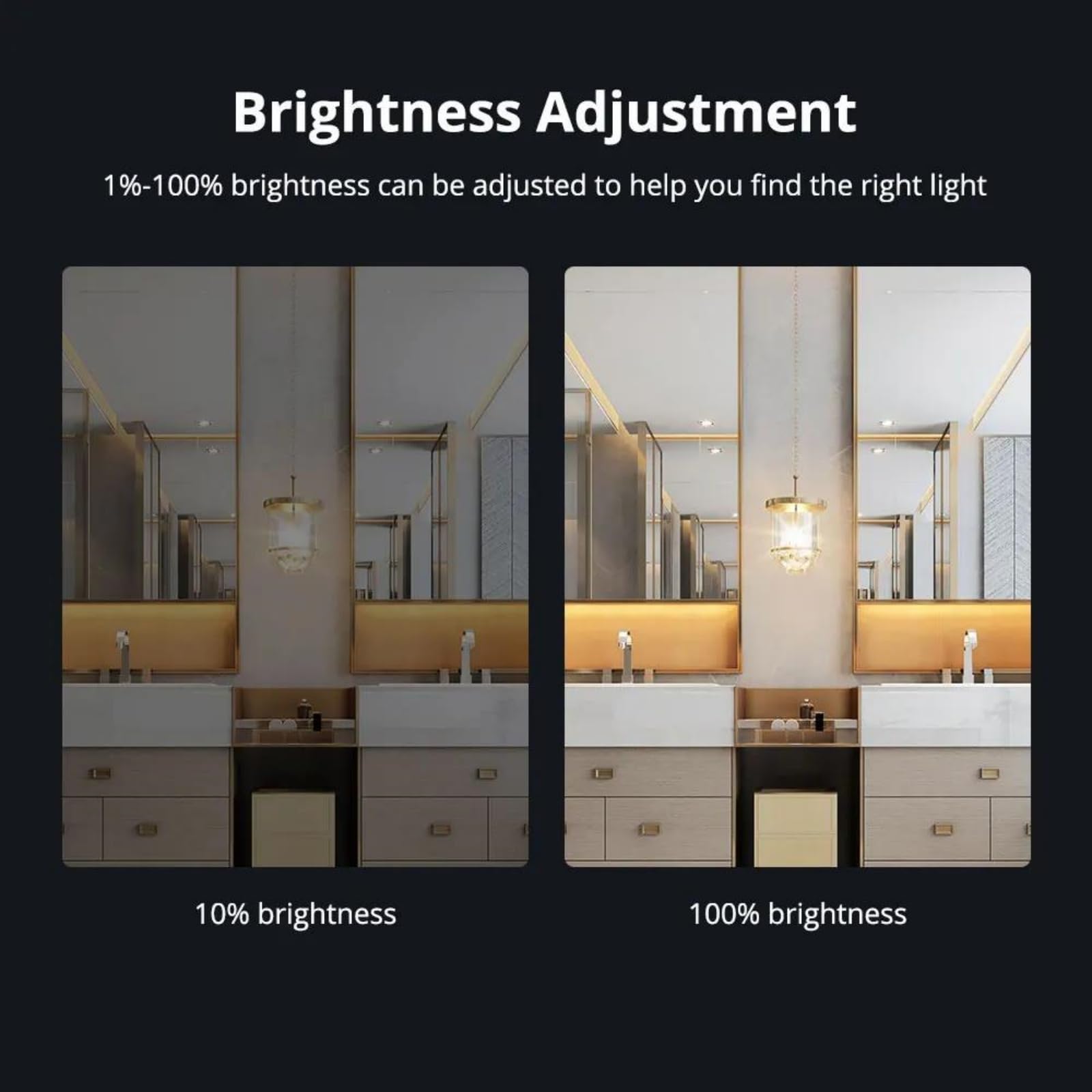 6 Pezzi 12V MR16 5W Lampadina LED Spotlight Intelligente RGBCW Dimmerabile Funziona con Tuya Alexa Google Home