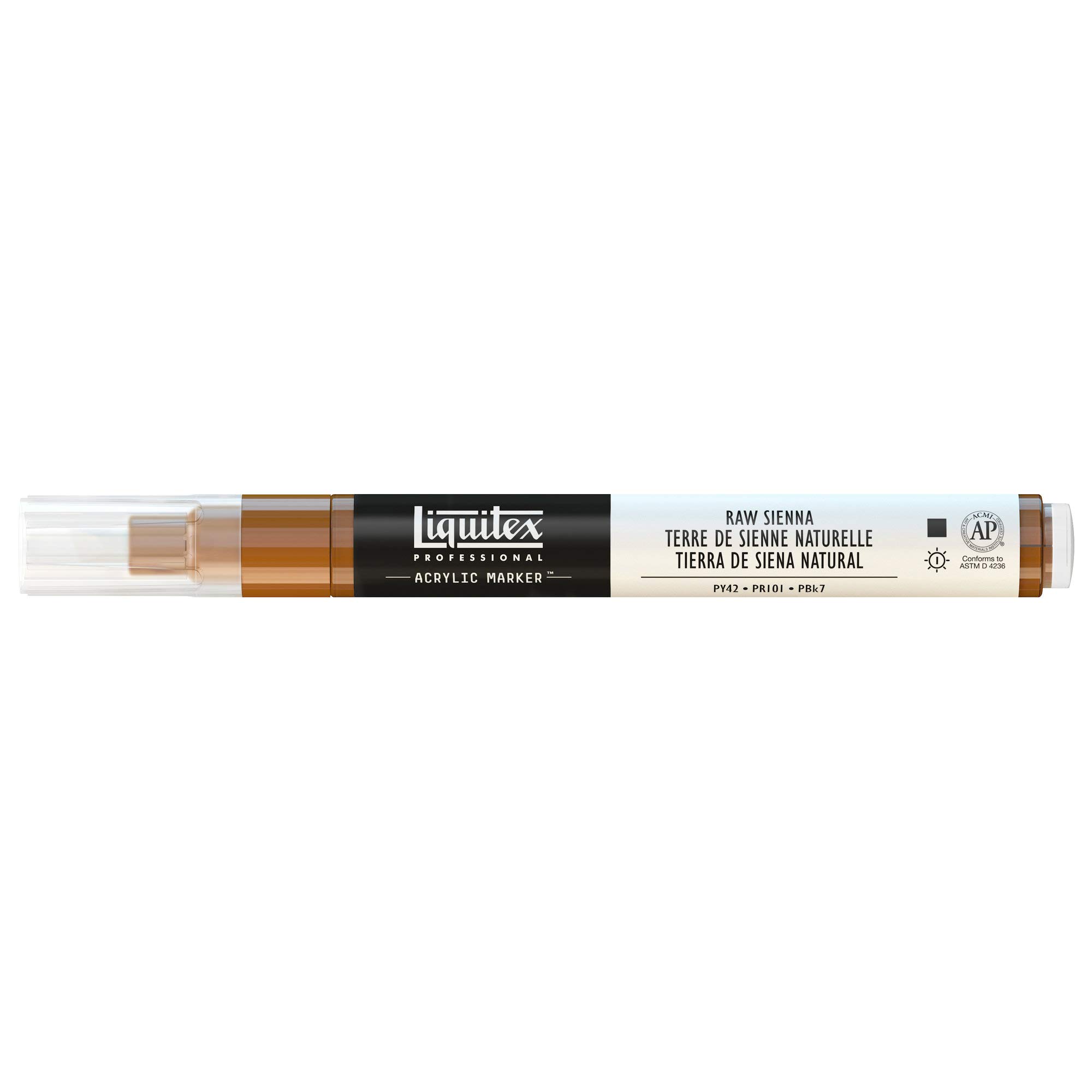 Liquitex 2-4 mm Fine Nib Paint Marker - Raw Sienna