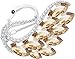 Broche Cygne, Femmes Dames Plaqué Or Élégante Broche Cygne, Femmes Broche Pins, Broche en métal de diamant de cristal pour la décoration des femmes (Champagne-1)