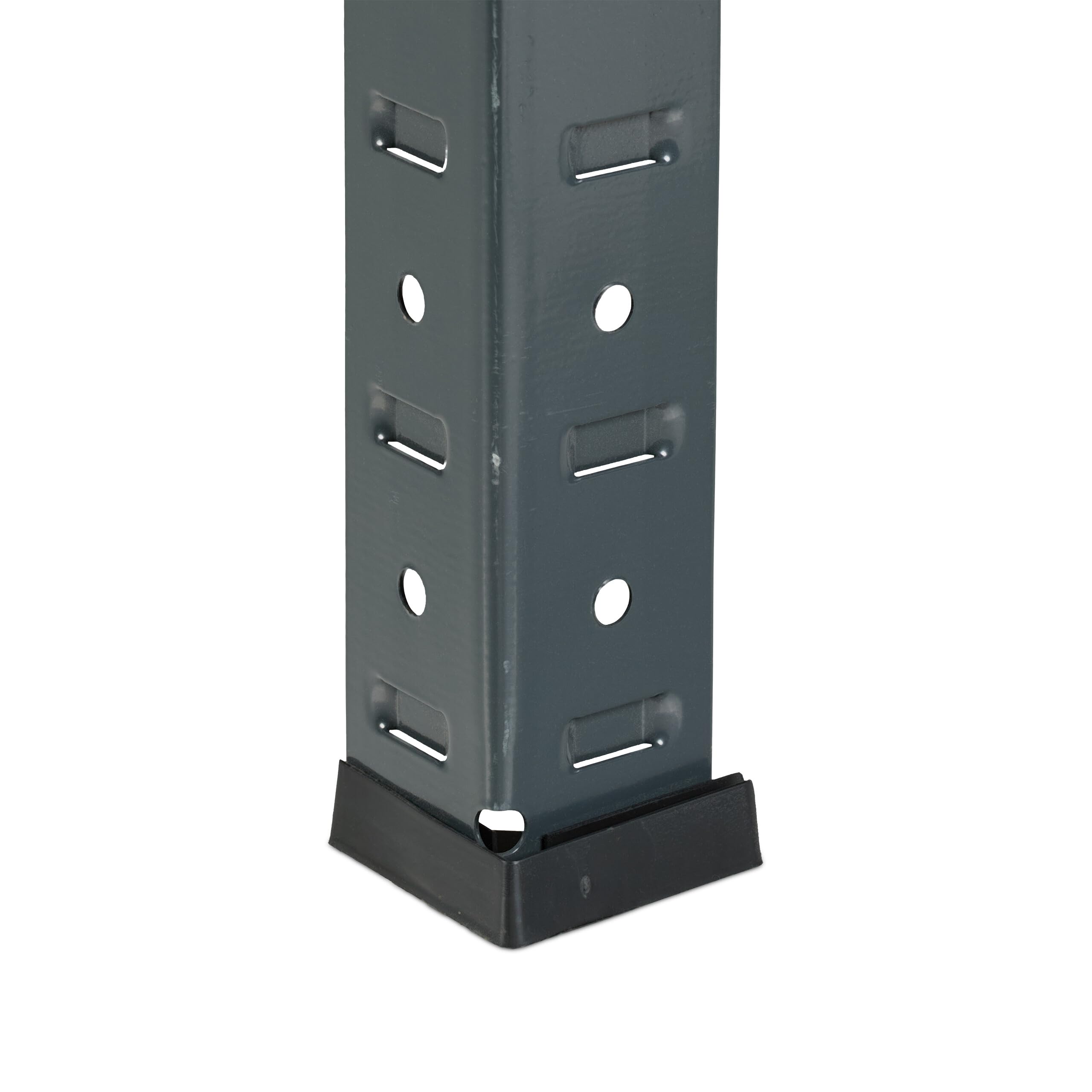Relaxdays Banco de Trabajo 150 kg 2 Niveles Ajustables 90x120x60 cm Acero MDF Antracita