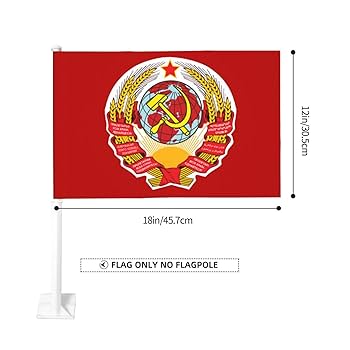 Amazon.com : 12x18 Flag of The Soviet Union Car Flag Double