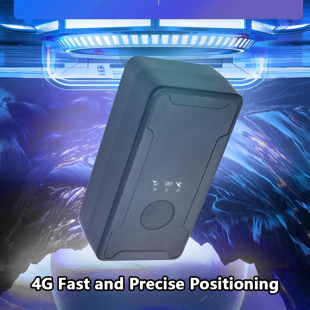 Tracker GPS Riloer, tracker GPS 4G con posizionamento GSM/LTE-FDD, tracker GPS con batteria in polimero 3000mAH