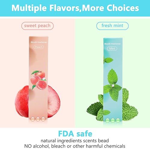 Miniatura 4 de RIILPIIK Ambientador electrónico en espray de nueva generación de nano-nivel de atomización en la boca espray de niebla bucal seguro de la FDA