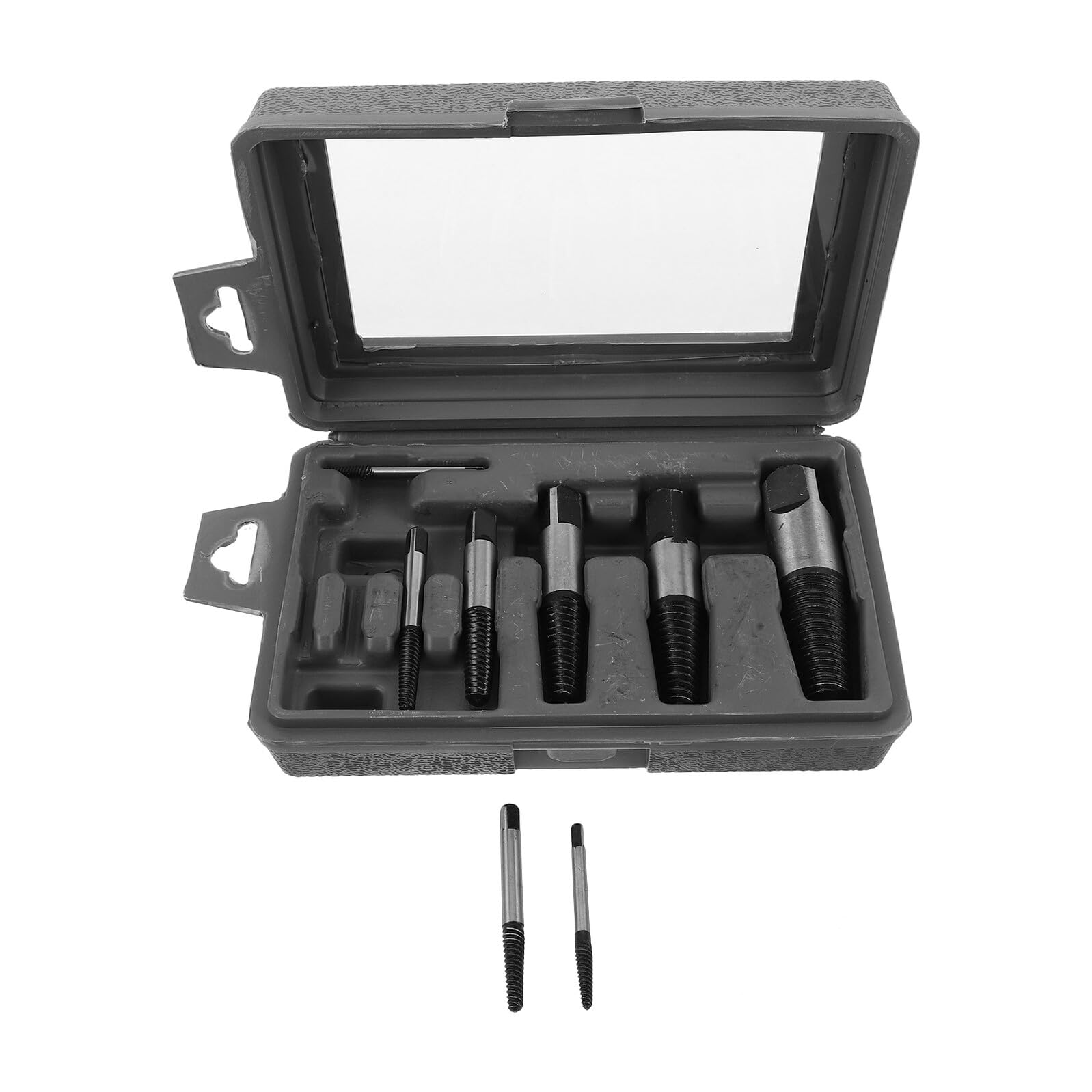 Hemobllo 8pezzi Estrattore Di Viti e Bulloni Tool Estrattore Per Viti Danneggiate Separatore Di Dadi Kit Estrattori Multi-scavato Per Riparazioni e Manutenzione Fai Da Te