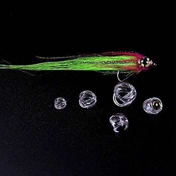 Amazon | フライタイイング 魚 スカル ヘッドストリーマー 目で