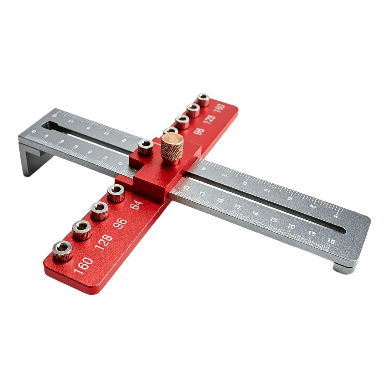 Cabinets Hardware Jigs, Adjustable Cabinet Handle Template Tool with Alignment Hole, Punching Locator Drill Guide Cabinet Hardware Jigs Tool