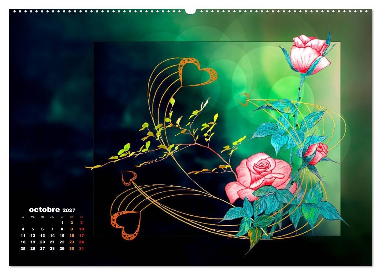 Images d'art Ikebana (Calendrier mural haut de gamme 2027 DIN A2 vertical), CALVENDO calendrier mensuel: Découvrez l'art Ikebana (CALVENDO Nature)