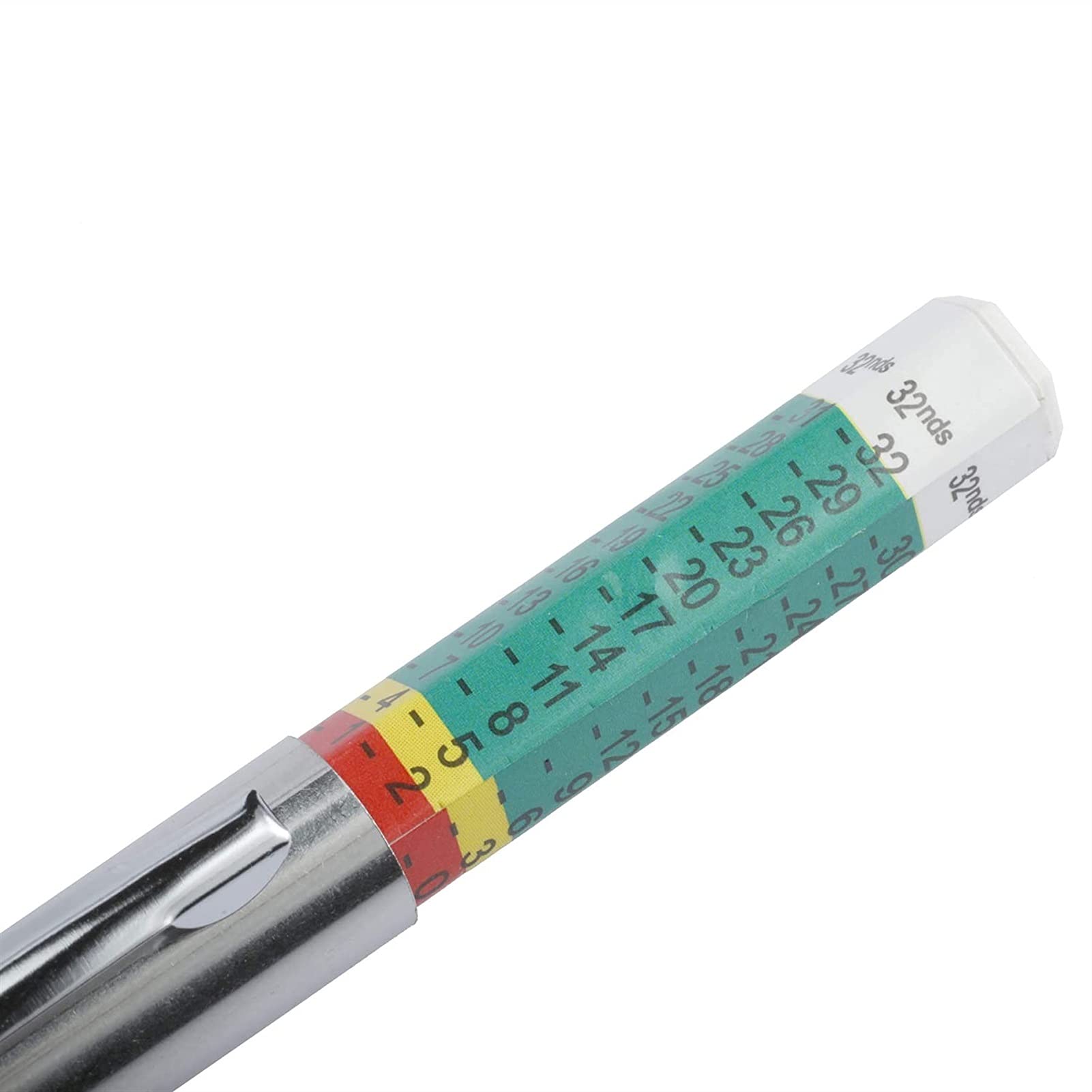 JJJ 30 PCS Neumático Portada Profundidad Calibre Color Codificado Neumático Pisada Profundidad EXACTUCE HERRAMENTAS DE MEDICIÓN
