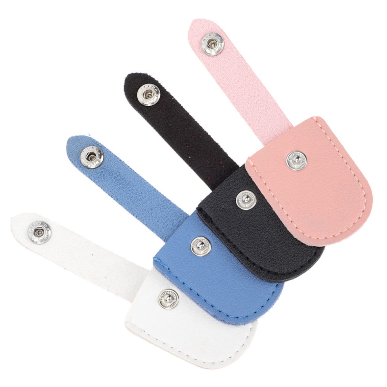 CALLARON 20pezzi Custodia Protettiva Per Unghie Pu Sacchetti Per Tronchesi e Cuticole Per Manicure e Pedicure Design e