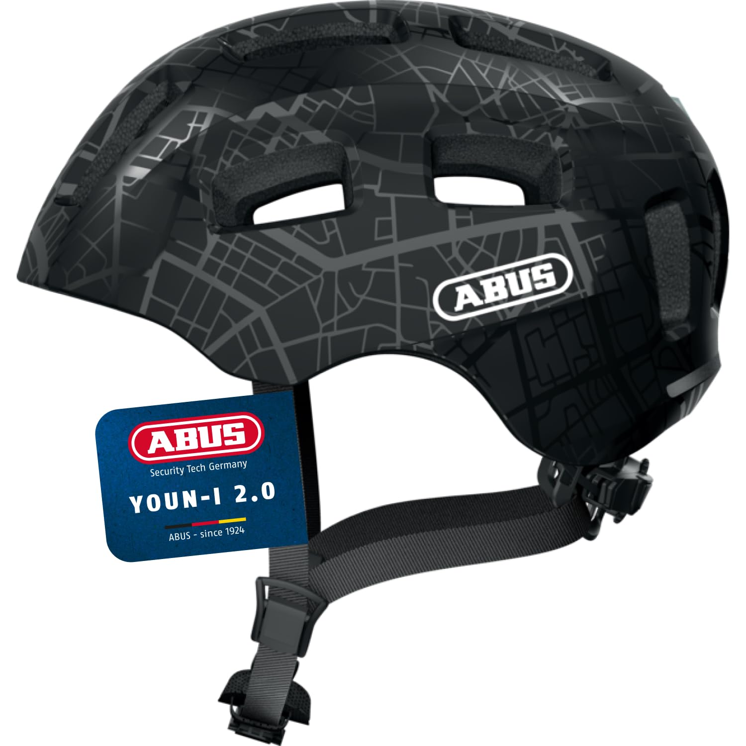 ABUS Youn-i 2.0 Casco de Bicicleta, Unisex